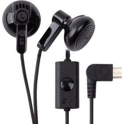 LG Handsfree In-Ear Black