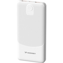 Wozinsky WPBBK-3 Power Bank 10000mAh 10W με 2 Θύρες USB-A White