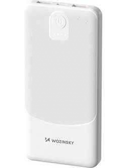 Wozinsky WPBBK-3 Power Bank 10000mAh 10W με 2 Θύρες USB-A White