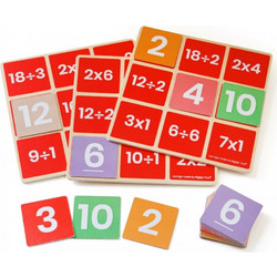 Bigjigs Bingo Μαθηματικό Πολλαπλασιαμός & Διαίρεση