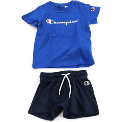 Champion Βρεφικό Σετ για Αγόρι Καλοκαιρινό Royal Blue Navy Μπλε 307055-BS008