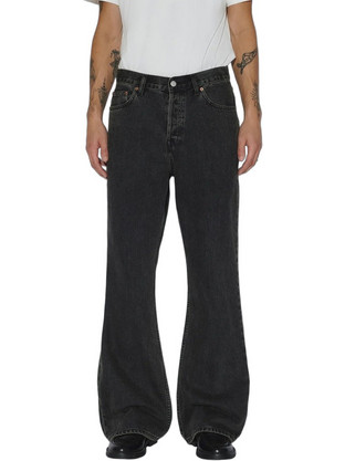 Dr. Denim Ανδρικό Τζιν Παντελόνι Relaxed Εφαρμογή Μαύρο 2430107-160
