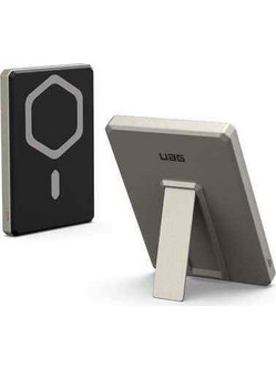 UAG Ultra Slim Wireless Magsafe Power Bank 5000mAh 20W με Θύρα USB-C Τitanium