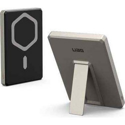 UAG Ultra Slim Wireless Magsafe Power Bank 5000mAh 20W με Θύρα USB-C Τitanium