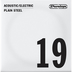 Dunlop Χορδή Ηλεκτρικής / Ακουστικής Κιθάρας Plain Steel 19"