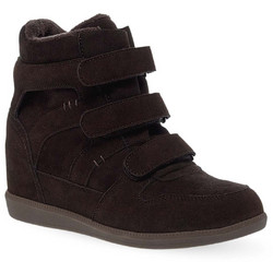 Parex Γυναικεία Sneakers Μποτάκια Σοκολατί 10734046