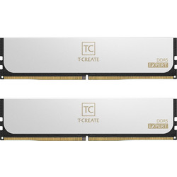 TeamGroup T-Create Expert 32GB (2X16GB) DDR5 RAM 6000MHz C38 White