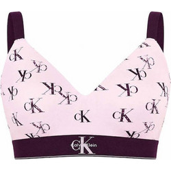 Calvin Klein Μπουστάκι με Ελαφριά Ενίσχυση χωρίς Μπανέλα Ροζ LV00QF8877-6GB