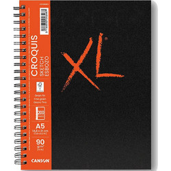 Canson XL Croquis Μπλοκ Σχεδίου A5 90gr/m² 100 Φύλλα
