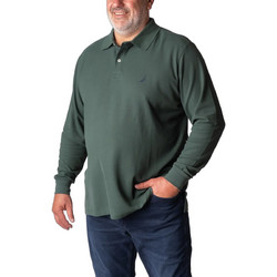 Nautica Ανδρική Μπλούζα Polo Μακρυμάνικη Χακί 3NCN1CR0127