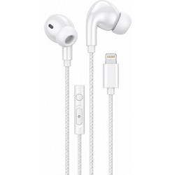 Hoco DM48 GZ21408 Handsfree In-Ear Lightning White
