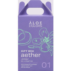 Aloe+ Colors 01 Aether Eau de Parfum 10ml + Creamy Body Milk 100ml + Soothing Body Cleanser 200ml