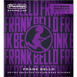 Dunlop Frank Bello Σετ 4 Χορδές Ηλεκτρικού Μπάσου 45-105"