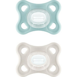Mam Comfort Ορθοδοντικές Πιπίλες Σιλικόνης 2-6m Μπεζ Βεραμάν 2τμχ