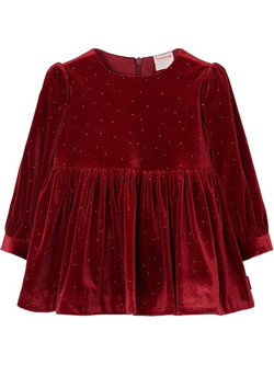 Boboli Παιδικό Φόρεμα Βελούδινο Κόκκινο 754083-3969