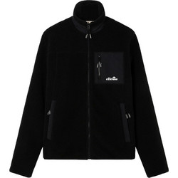 Ellesse Ανδρική Ζακέτα Fleece με Φερμουάρ Μαύρη SHF24188-011