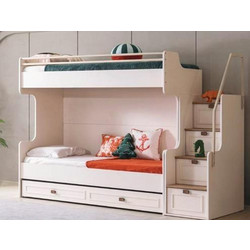 Martin Home Zina Παιδικό Κρεβάτι Κουκέτα Μονό για Στρώμα 90x190cm με Αποθηκευτικό Χώρο 01.SONBEG