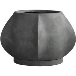 101 Copenhagen Arket Mini Κασπώ Σκυρόδεμα Σκούρο Γκρι 39.5x39.5x25cm