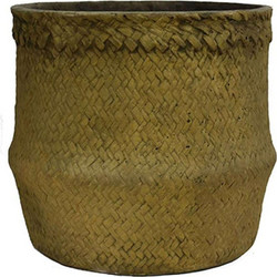 Plastona Κασπώ Rattan Καφέ 25x21cm 00.03.35624