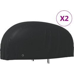 vidaXL Κουκούλα Μηχανής Αδιάβροχη 220x95x110cm