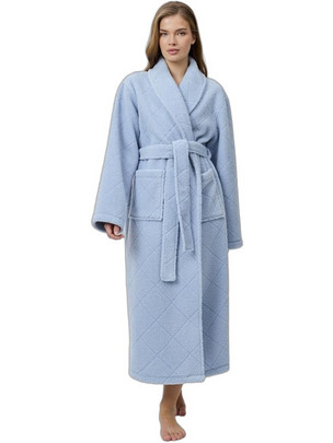Aruelle Dorelle Γυναικεία Ρόμπα Χειμωνιάτικη Fleece Γαλάζια