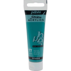 Pebeo Studio Acrylics 77 Steel Blue Ακρυλικό Χρώμα Ζωγραφικής 30ml
