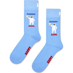 Happy Socks Daddy Cool Ανδρικές Κάλτσες Ψηλές Γαλάζιες P006989