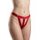 Milena By Paris Γυναικείο Sexy String Κόκκινο 6962