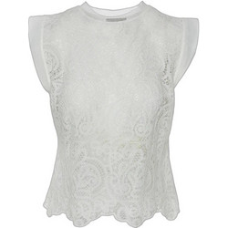 Lynne Γυναικείο Καλοκαιρινό Top Λευκό 054-5100141