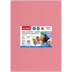 Motarro Χαρτόνι Οντουλέ Ροζ 50x70cm 20τμχ MU390