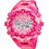 Casio G-Shock Ανδρικό Ρολόι Χρονογράφος με Φούξια Καουτσούκ Λουράκι GA-V01CMG-4A
