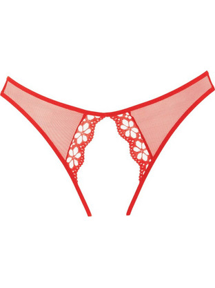 Allure Mirabelle Γυναικείο Sexy Slip Αυτοκινήτου με Δαντέλα Κόκκινο 883045913029