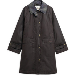 Barbour Γυναικείο Μπουφάν Παρκά Μακρύ Μαύρο LWX1588