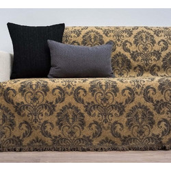 Cotone Ριχτάρι Πολυθρόνας 170x270 Victoria 06 Χρυσαφί Σκούρο 106170