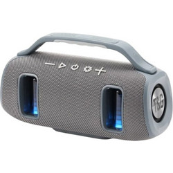 T&G TG-696 Ηχείο Bluetooth 15W με Ραδιόφωνο Γκρι