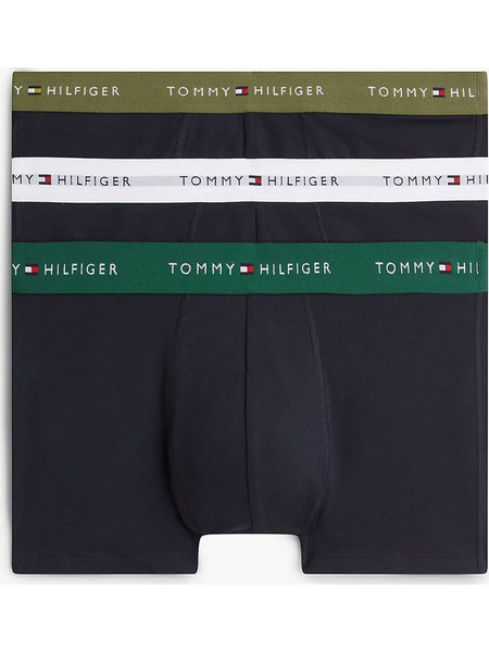 Tommy Hilfiger Ανδρικά Μποξεράκια Σετ 3Pack Μαύρα UM0UM03890-0R4