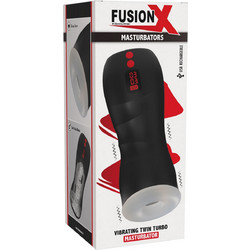 Hidden Desire Vibrating Twin Turbo Pocket Anal & Sleeve Αυνανιστήρι με Δόνηση