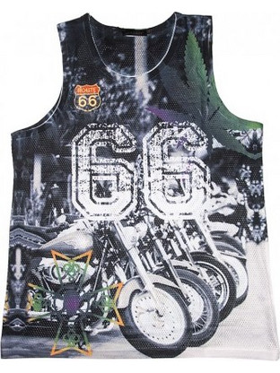V-store Unisex Μπλούζα Πολύχρωμη με σχέδιο 900.304
