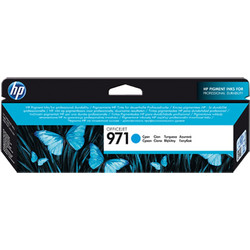 HP 971 Cyan Μελάνι Εκτυπωτή Inkjet CN622AE