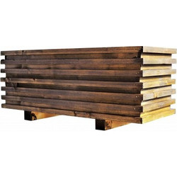 Ξύλινη Ζαρντινιέρα Παραλληλόγραμμη 115x40x34