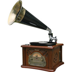 Roadstar HIF-1850 Πικάπ με Ηχεία USB Brown