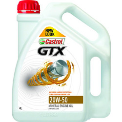Castrol GTX Συνθετικό Λάδι Αυτοκινήτου 20W-50 4lt