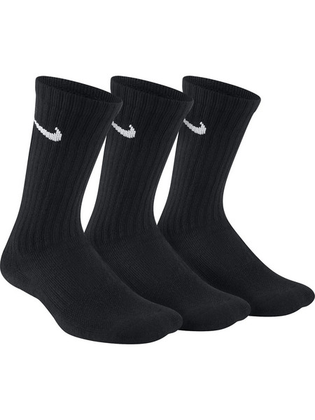 Kids' Nike Performance Cushioned Crew Training Socks (3 Pair - SX6842-010
