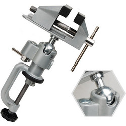 360 Heavy Duty Universal Table Vise with Drill Clamp