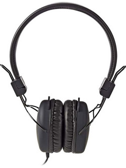 Nedis HPWD1100 Ενσύρματα Ακουστικά On Ear Μαύρα