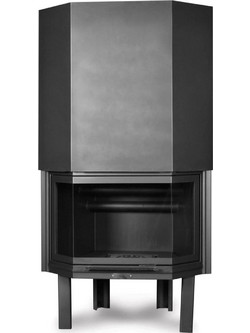 Warm FW 80 BD Ενεργειακό Τζάκι Καλοριφέρ Ξύλου Ίσιο 30.4kW