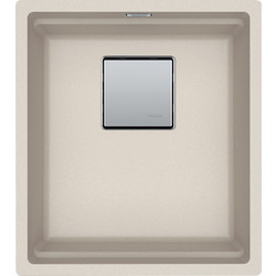 Franke Kubus 2 KNG 110-37 Υποκαθήμενος Νεροχύτης Γρανίτη Coffee 41x46cm