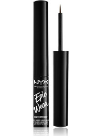 Nyx Epic Wear Liquid Liner 02 Brown Αδιάβροχο Πινέλο Eyeliner