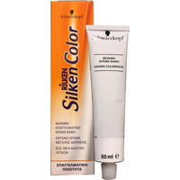Schwarzkopf Rilken Silken Color 6.03 Ξανθό Σκούρο Χρυσό Μόνιμη Βαφή Μαλλιών Χωρίς Αμμωνία 60ml