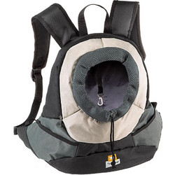 Ferplast Kangoo Σακίδιο Πλάτης Μεταφοράς Σκύλου έως 6kg Γκρι 37x16x36.5cm 85748121